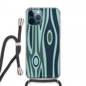 CaseCompany Bast B: iPhone 13 Pro Max Transparant Hoesje met koord