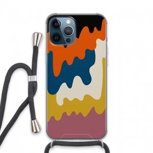 CaseCompany Baar A: iPhone 13 Pro Max Transparant Hoesje met koord
