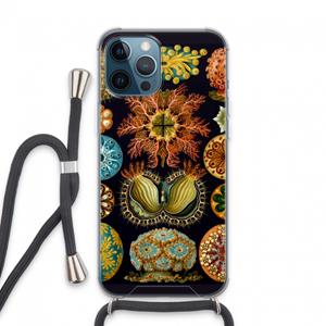CaseCompany Haeckel Ascidiae: iPhone 13 Pro Max Transparant Hoesje met koord