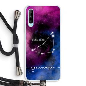 CaseCompany Sterrenbeeld - Donker: Huawei P Smart Pro Transparant Hoesje met koord