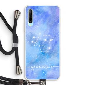 CaseCompany Sterrenbeeld - Licht: Huawei P Smart Pro Transparant Hoesje met koord