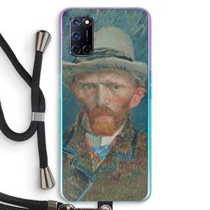 CaseCompany Van Gogh: Oppo A92 Transparant Hoesje met koord