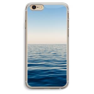 CaseCompany Water horizon: iPhone 6 Plus / 6S Plus Transparant Hoesje
