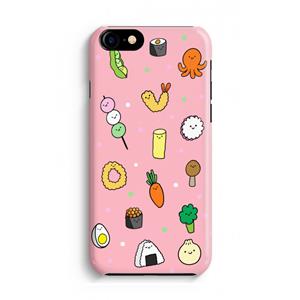 CaseCompany Happy bento friends: Volledig Geprint iPhone 7 Hoesje