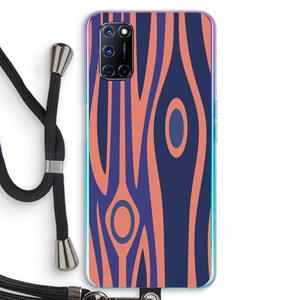 CaseCompany Bast A: Oppo A92 Transparant Hoesje met koord