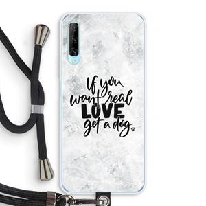 CaseCompany Partner in crime: Huawei P Smart Pro Transparant Hoesje met koord