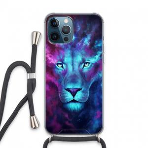 CaseCompany Firstborn: iPhone 13 Pro Max Transparant Hoesje met koord