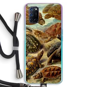 CaseCompany Haeckel Chelonia: Oppo A92 Transparant Hoesje met koord