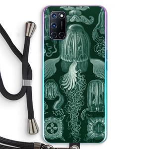 CaseCompany Haeckel Cubomedusae: Oppo A92 Transparant Hoesje met koord
