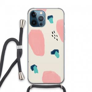 CaseCompany Monday Surprise: iPhone 13 Pro Max Transparant Hoesje met koord