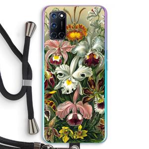 CaseCompany Haeckel Orchidae: Oppo A92 Transparant Hoesje met koord