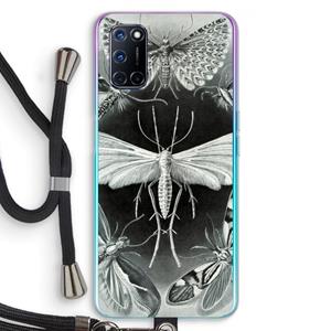 CaseCompany Haeckel Tineida: Oppo A92 Transparant Hoesje met koord