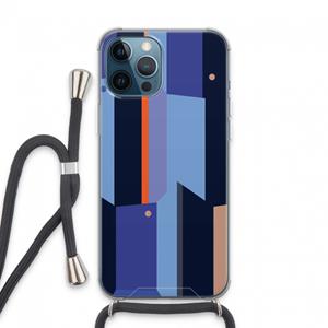 CaseCompany Gestalte 3: iPhone 13 Pro Max Transparant Hoesje met koord