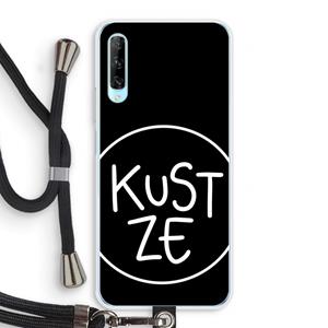 CaseCompany KUST ZE: Huawei P Smart Pro Transparant Hoesje met koord
