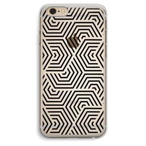 CaseCompany Magic pattern: iPhone 6 Plus / 6S Plus Transparant Hoesje