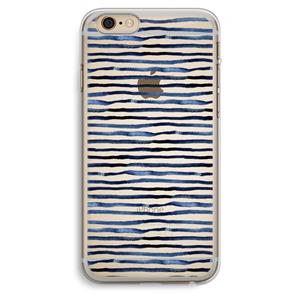 CaseCompany Verrassende lijnen: iPhone 6 Plus / 6S Plus Transparant Hoesje