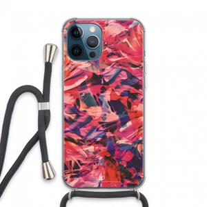 CaseCompany California: iPhone 13 Pro Max Transparant Hoesje met koord