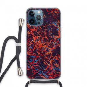 CaseCompany Lucifer: iPhone 13 Pro Max Transparant Hoesje met koord