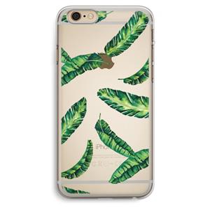 CaseCompany Lange bladeren: iPhone 6 Plus / 6S Plus Transparant Hoesje