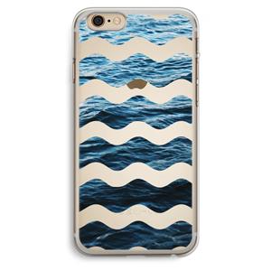 CaseCompany Oceaan: iPhone 6 Plus / 6S Plus Transparant Hoesje