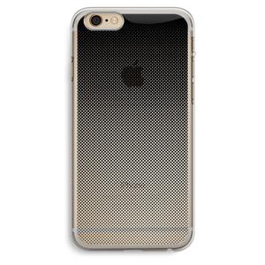 CaseCompany Musketon Halftone: iPhone 6 Plus / 6S Plus Transparant Hoesje