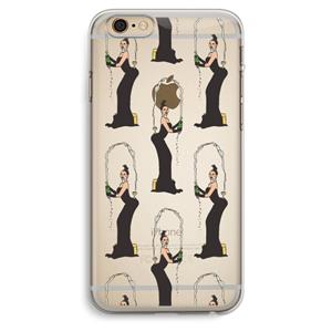 CaseCompany Pop Some Kim: iPhone 6 Plus / 6S Plus Transparant Hoesje
