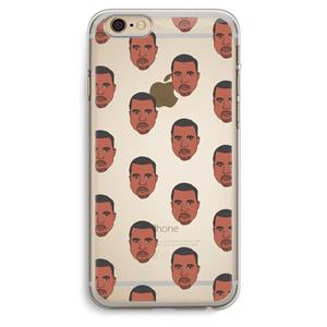 CaseCompany Kanye Call Me℃: iPhone 6 Plus / 6S Plus Transparant Hoesje