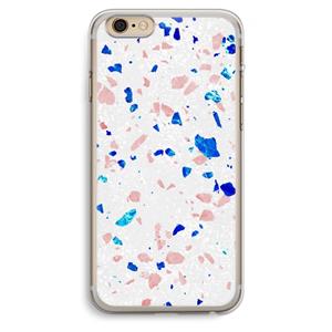 CaseCompany Terrazzo N°6: iPhone 6 Plus / 6S Plus Transparant Hoesje