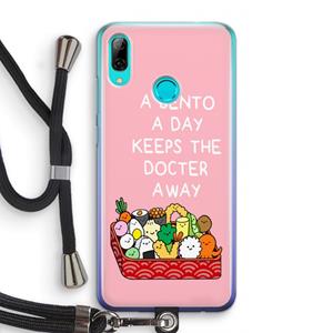 CaseCompany Bento a day: Huawei P Smart (2019) Transparant Hoesje met koord