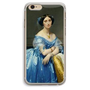 CaseCompany Eleonore: iPhone 6 Plus / 6S Plus Transparant Hoesje