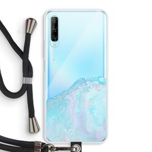 CaseCompany Fantasie pastel: Huawei P Smart Pro Transparant Hoesje met koord