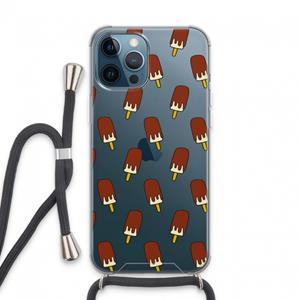 CaseCompany Yummy: iPhone 13 Pro Max Transparant Hoesje met koord