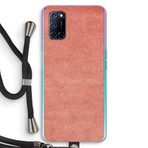 CaseCompany Marrakech Walls: Oppo A92 Transparant Hoesje met koord