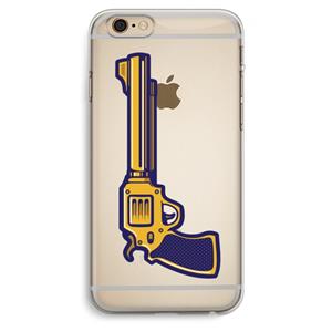 CaseCompany Pew Pew Pew: iPhone 6 Plus / 6S Plus Transparant Hoesje