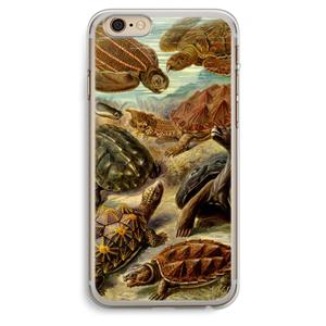 CaseCompany Haeckel Chelonia: iPhone 6 Plus / 6S Plus Transparant Hoesje