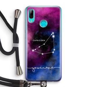 CaseCompany Sterrenbeeld - Donker: Huawei P Smart (2019) Transparant Hoesje met koord