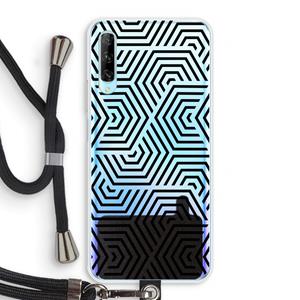 CaseCompany Magic pattern: Huawei P Smart Pro Transparant Hoesje met koord