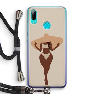 CaseCompany Let's get salty: Huawei P Smart (2019) Transparant Hoesje met koord