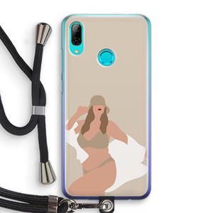 CaseCompany One of a kind: Huawei P Smart (2019) Transparant Hoesje met koord