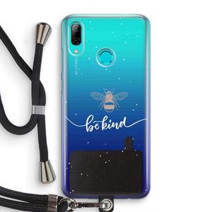 CaseCompany Be(e) kind: Huawei P Smart (2019) Transparant Hoesje met koord