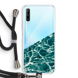 CaseCompany Weerkaatsing water: Huawei P Smart Pro Transparant Hoesje met koord
