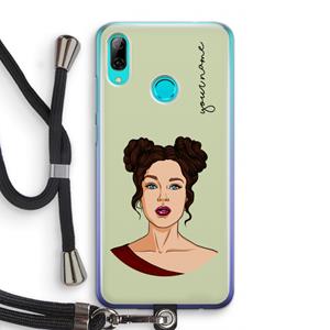 CaseCompany Pop-Art Creator: Huawei P Smart (2019) Transparant Hoesje met koord