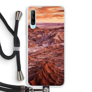 CaseCompany Mars: Huawei P Smart Pro Transparant Hoesje met koord