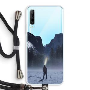 CaseCompany Wanderlust: Huawei P Smart Pro Transparant Hoesje met koord