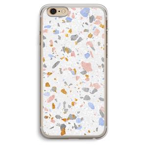 CaseCompany Terrazzo N°8: iPhone 6 Plus / 6S Plus Transparant Hoesje