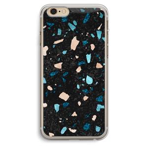 CaseCompany Terrazzo N°11: iPhone 6 Plus / 6S Plus Transparant Hoesje