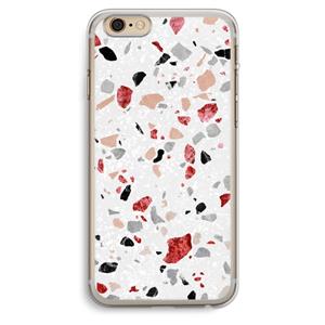 CaseCompany Terrazzo N°12: iPhone 6 Plus / 6S Plus Transparant Hoesje