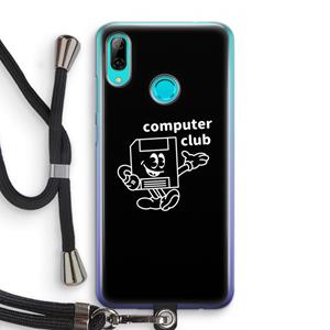 CaseCompany Floppyhead: Huawei P Smart (2019) Transparant Hoesje met koord