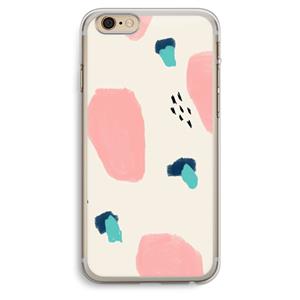 CaseCompany Monday Surprise: iPhone 6 Plus / 6S Plus Transparant Hoesje