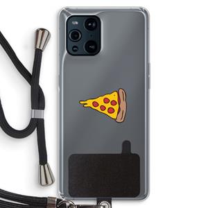 CaseCompany You Complete Me #1: Oppo Find X3 Transparant Hoesje met koord